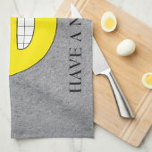 Have a nice day geschirrtuch (Viertel Falte)