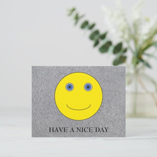 Have a nice day postkarte (Stehend Vorderseite)