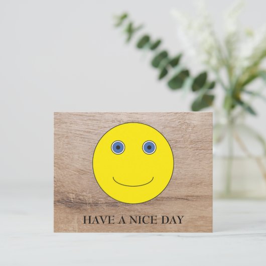 Have a nice day postkarte (Stehend Vorderseite)