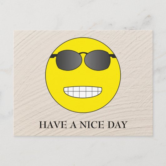 Have a nice day postkarte (Vorderseite)