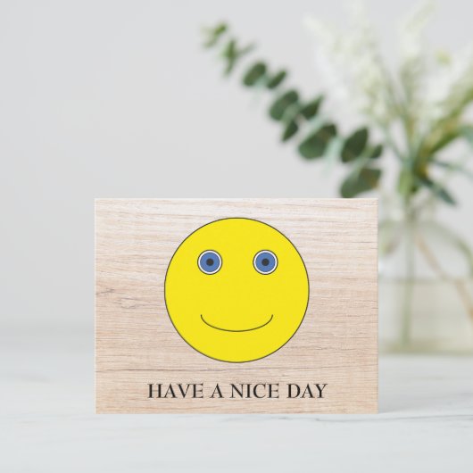 Have a nice day postkarte (Stehend Vorderseite)