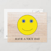Have a nice day postkarte (Vorne/Hinten)