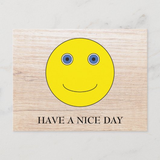 Have a nice day postkarte (Vorderseite)