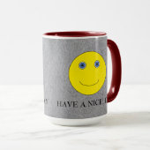 Have a nice day tasse (VorderseiteRechts)