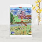 Have A Super Duper Happy Birthday 🎂 Karte (Gelbe Blume)