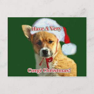 Have a Very Corgi Christmas- Mercy Feiertagspostkarte