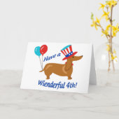 Have a Wienderful 4 Karte (Gelbe Blume)