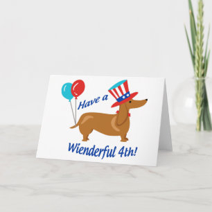 Have a Wienderful 4 Karte