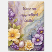 ~ HAVE AN EGG-CELLENT EASTER ~  Magnet (Vorderseite)