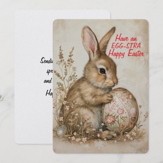 Have An EGG-STRA Happy Easter (Vorne/Hinten)