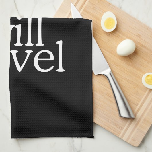 Have Bacon Will Travel Geschirrtuch (Viertel Falte)