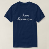 ; have Depression_QRcode T-Shirt (Design vorne)