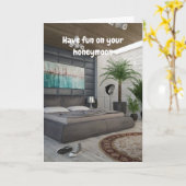 Have fun on your honeymoon. karte (Gelbe Blume)