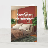 Have fun on your honeymoon. karte (Vorderseite)