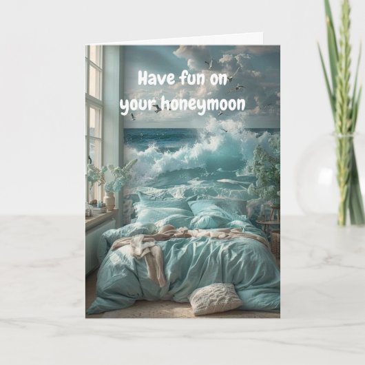 Have fun on your honeymoon. karte (Vorderseite)