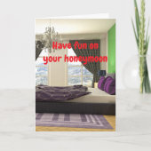Have fun on your honeymoon. karte (Vorderseite)