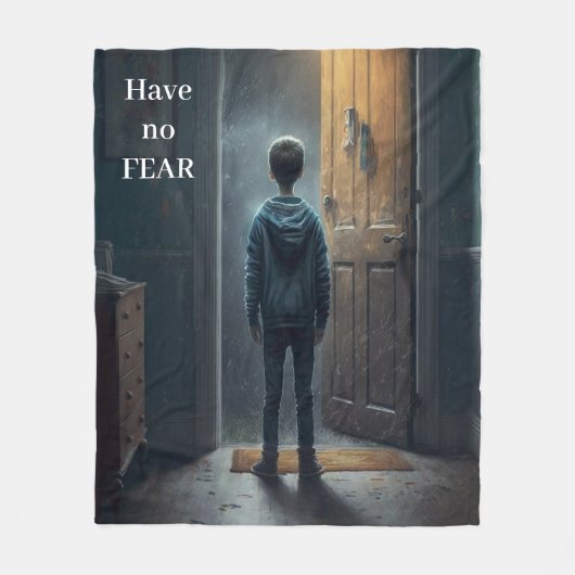 Have no Fear Fleecedecke (Vorderseite)