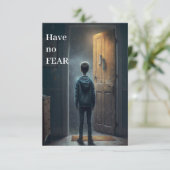 Have no Fear Karte (Stehend Vorderseite)