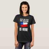 Have No Fear The Chilean Is Here Chile Flag Pride T-Shirt (Vorne ganz)