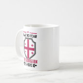 Have No Fear The Georgian Is Here Georgia Tbilisi Kaffeetasse (Vorderseite Links)