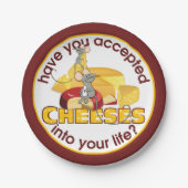 Have You Accepted Cheeses? Pappteller (Vorderseite)