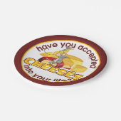 Have You Accepted Cheeses? Pappteller (Schrägansicht)