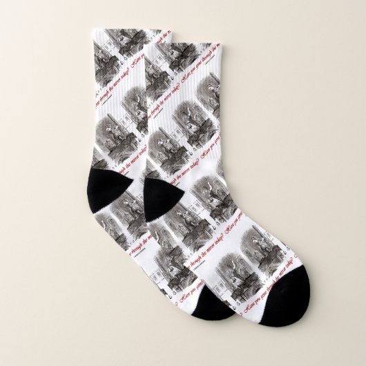 Have You Gone Through The Mirror Today? Wonderland Socken (Paar)