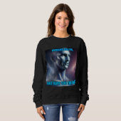 Have you Tried AI - Women's Black Long Sleeve Sweatshirt (Vorne ganz)