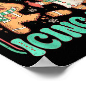 Have You Tried Icing It _ Funny Gingerbread Christ Poster (Ecke)