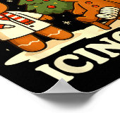 Have You Tried Icing It Gingerbread Christmas Poster (Ecke)