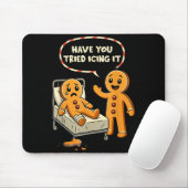 Have You Tried Icing It Gingerbread Nurse Christma Mousepad (Mit Mouse)