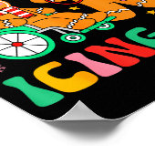 Have You Tried Icing It Gingerbread Nurse Christma Poster (Ecke)