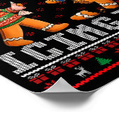 Have You Tried Icing It Ugly Christmas Gingerbread Poster (Ecke)