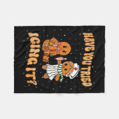 Have You Tried Icings It Gingerbread Nurse Christm Fleecedecke (Vorderseite (Horizontal))