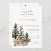 Have Yourself a Merry Little Baby Shower Einladung (Vorne/Hinten)