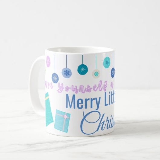 Have Yourself a Merry Little Christmas V2 Kaffeetasse (Vorderseite Links)