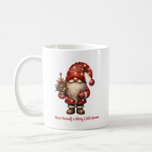 Have Yourself A Merry Little Gnome Kaffeetasse (Links)