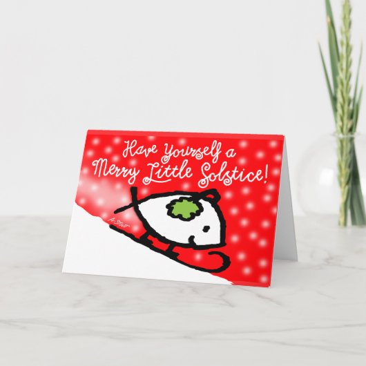 Have Yourself hat Merry Little Solstice! - Karte (Vorderseite)