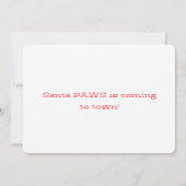 Have Yourself Merry Little Christmas Grinning Dog (Rückseite)