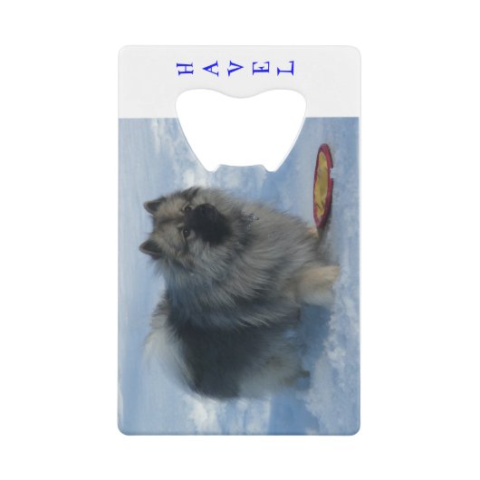 Havel "haben ein auf mir!" geldkarten flaschenöffner (Vorderseite)