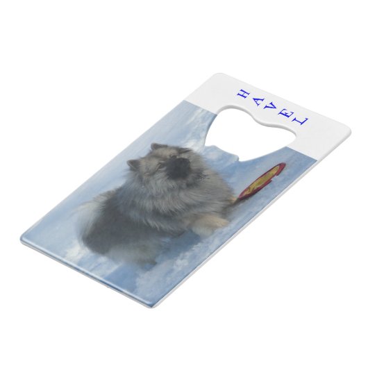 Havel "haben ein auf mir!" geldkarten flaschenöffner (Vorderseite Schrägansicht)