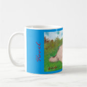"Havel" Keeshond-Welpen-Tasse Kaffeetasse (Links)