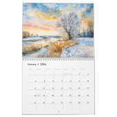Havel Moments 2026 – Watercolor Calendar of River  Kalender (Jan 2026)