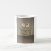 Havel und Schilf über der Kamin-Tasse Kaffeetasse (Mittel)