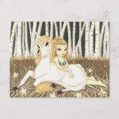 Haven- Fairy Unicorn Postkarte (Vorderseite)