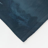 Haven Mountain Seeufer Landschaft Fleecedecke (Ecke)