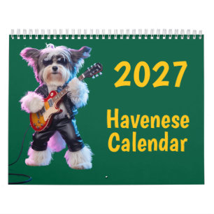 Havenese-Hundekalender 2027 Kalender