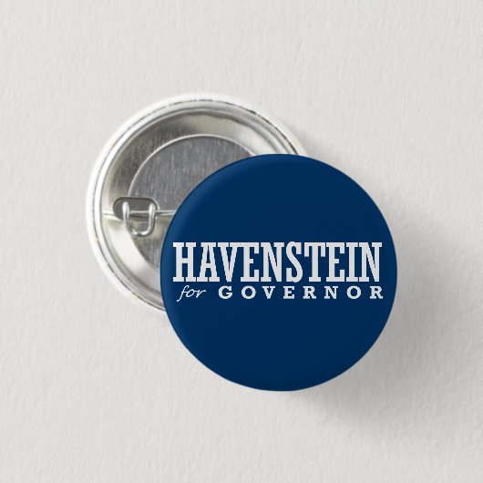 HAVENSTEIN FÜR GOUVERNEUR 2014 BUTTON (Vorne & Hinten)