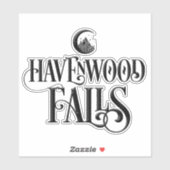 Havenwood Falls Logo Vinyl Decal Aufkleber (Blatt)