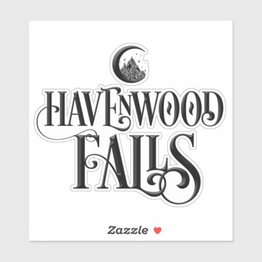 Havenwood Falls Logo Vinyl Decal Aufkleber (Blatt)